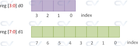 reg type variable